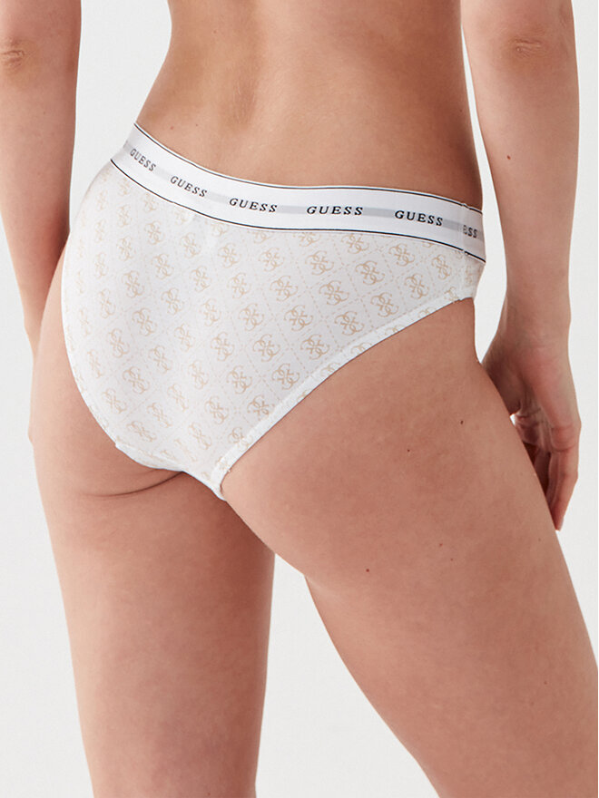 Guess Guess Klasične spodnje hlačke Carrie O97E02 KBOE1 Bela