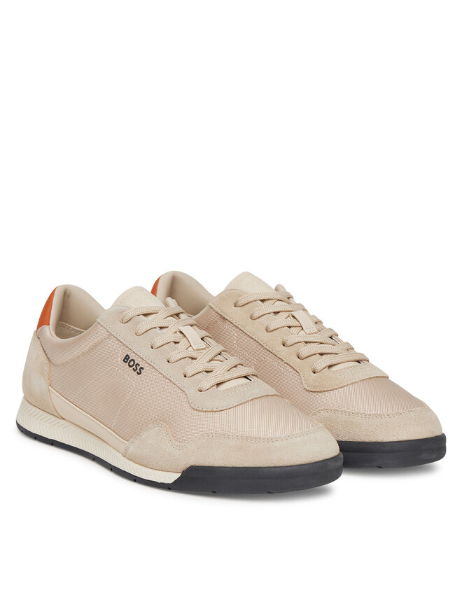 BOSS Sneakersy BOSS Titanium 50536524 Beżowy
