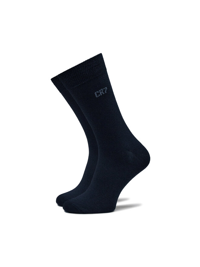 Cristiano Ronaldo CR7 7er-Set hohe Herrensocken Cristiano Ronaldo CR7 8190-80-9001 Dunkelblau