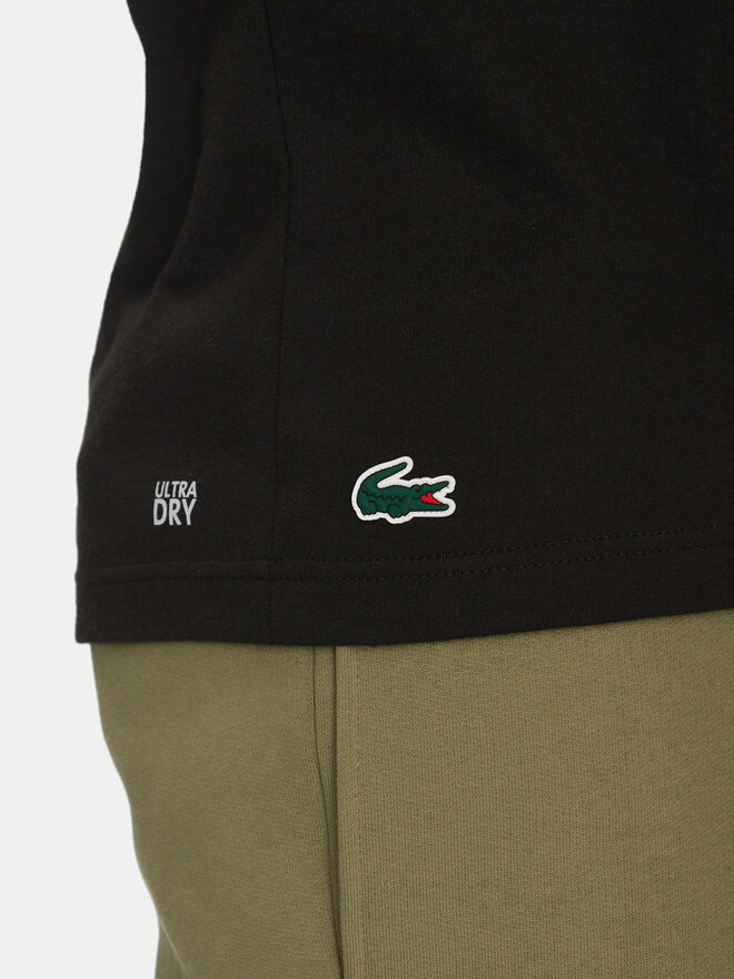 Lacoste Lacoste Marškinėliai TH8917 Juoda Regular Fit