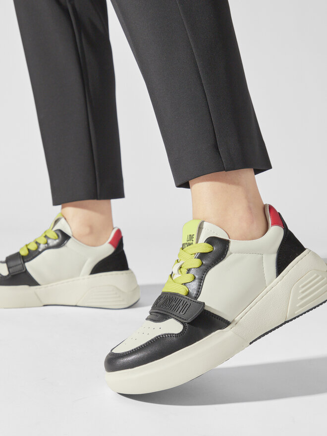 LOVE MOSCHINO Sneakers LOVE MOSCHINO JA15395G1IIAB10A Écru