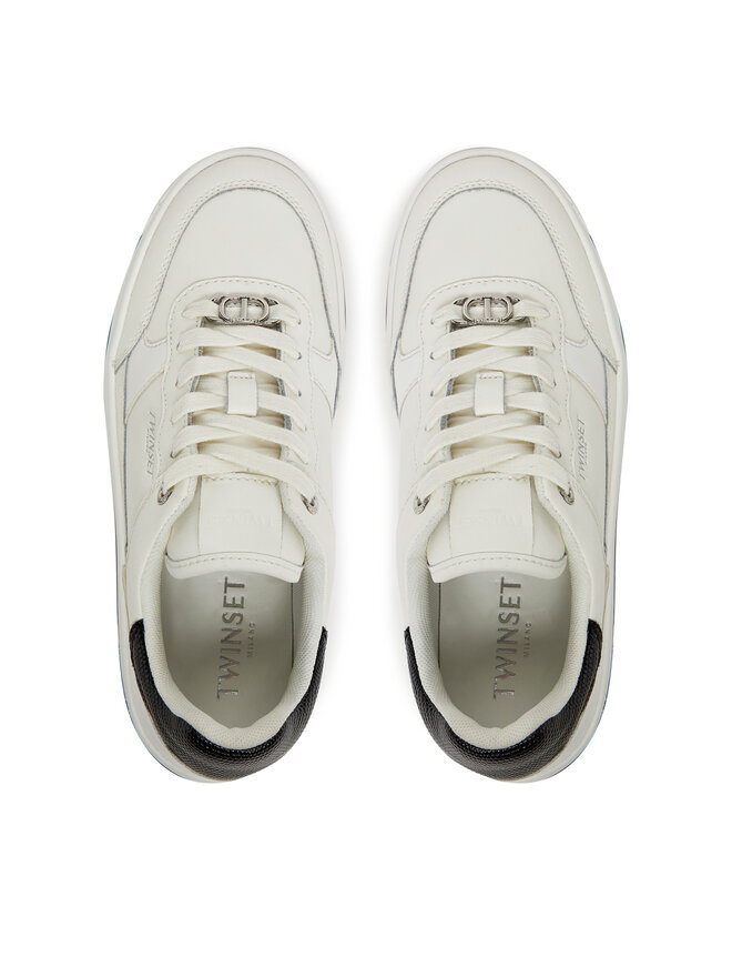 TWINSET Сникърси TWINSET 251TCP014 Бял