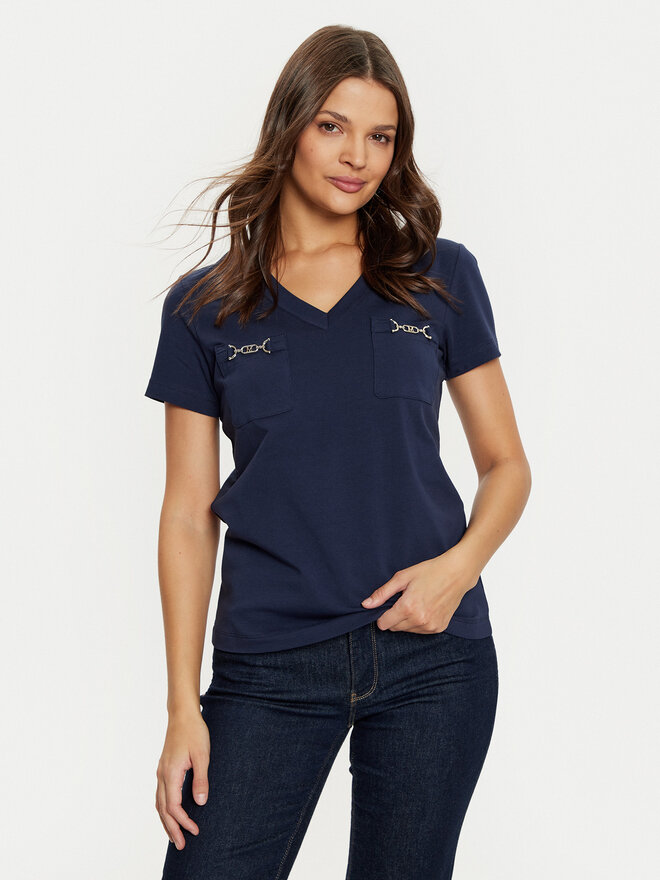 Marciano Guess Marciano Guess Póló 5RGI03 6008A Sötétkék Regular Fit
