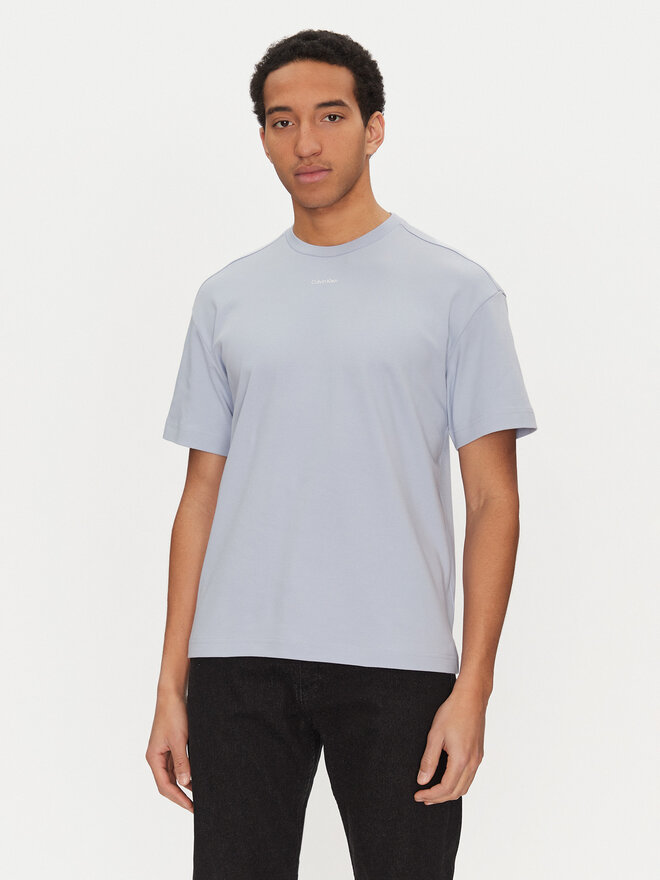 Calvin Klein Calvin Klein Camiseta Nano Logo K10K112487 Azul Regular Fit