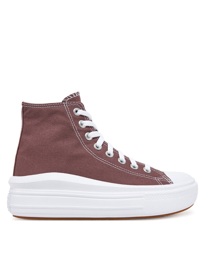Converse Modne superge Converse Chuck Taylor All Star Move Platform A10665C Bordo rdeča
