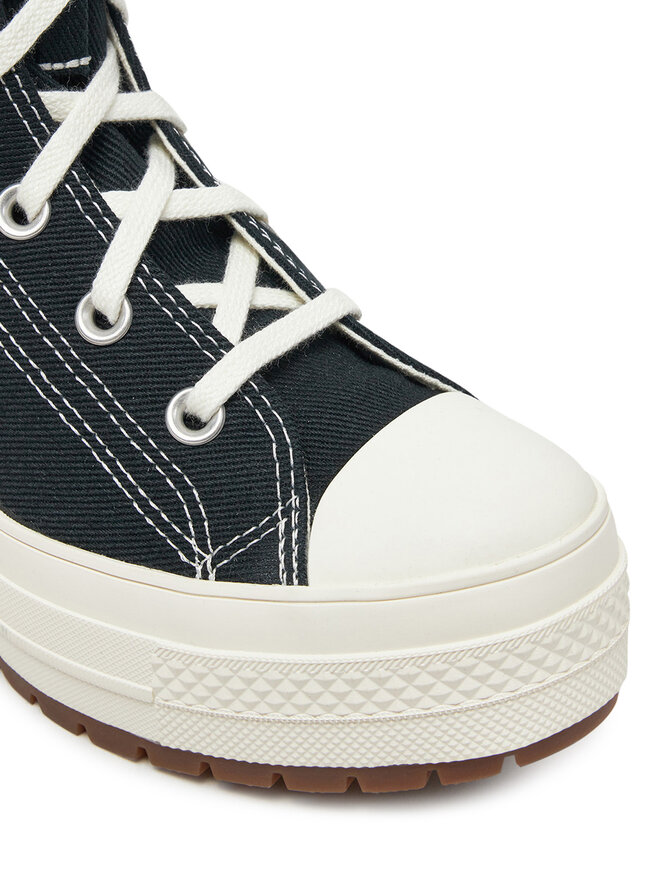 Converse Polokozačky Converse Chuck 70 De Luxe Heel A05347C Černá