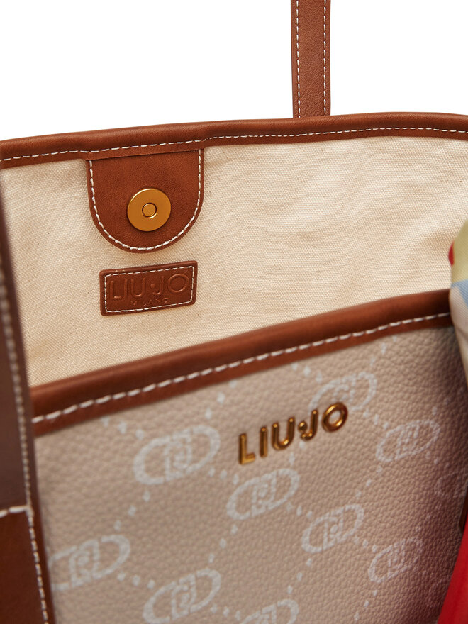 Liu Jo Τσάντα Liu Jo Ecs M Tote AA5095 E0086 Μπεζ