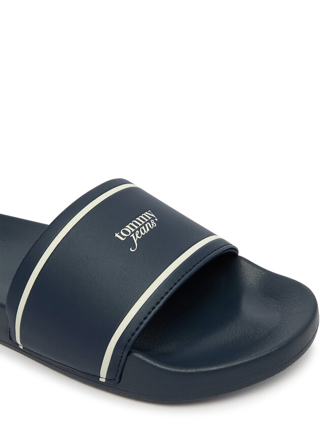 Tommy Jeans Pantoletten Tommy Jeans Tjw Poolslides EN0EN02976 Dunkelblau