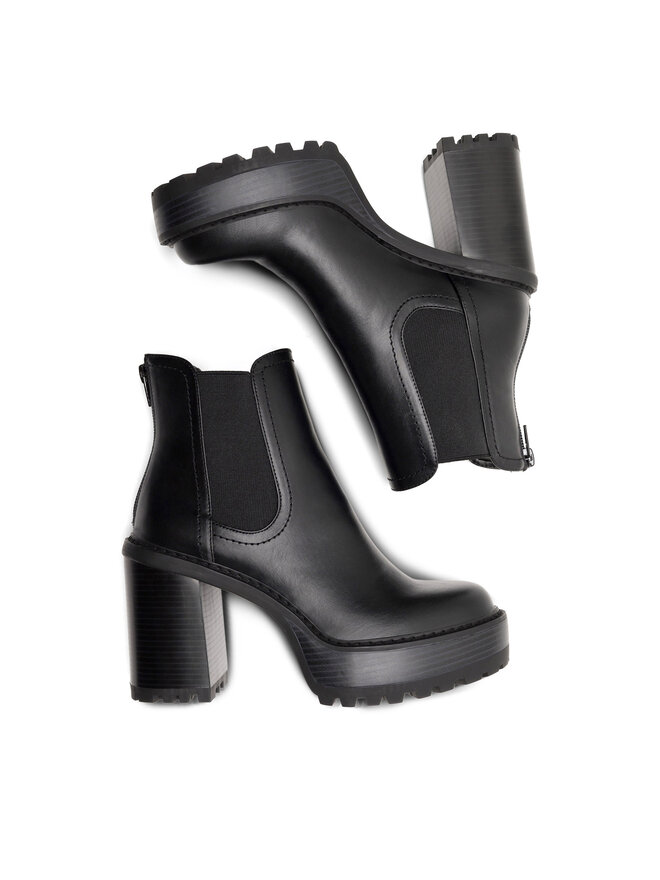 Nine West Botki Nine West SAILA 13151A Czarny