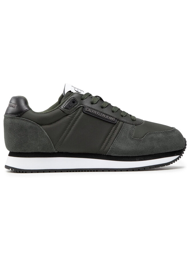 Calvin Klein Jeans Αθλητικά Calvin Klein Jeans Runner Sneaker Laceup YM0YM00038 Πράσινο