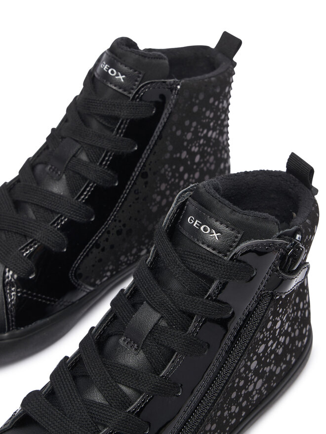 Geox Sneakers Geox J Gisli Girl J664ND 0AU02 C9999 S Schwarz