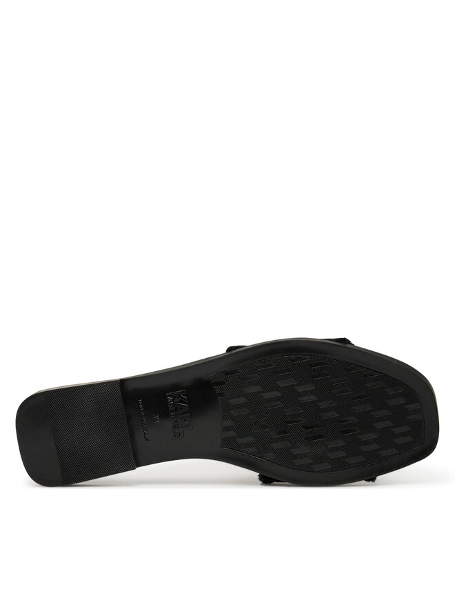 KARL LAGERFELD Şlapi KARL LAGERFELD Skoot II KL80411 Negru