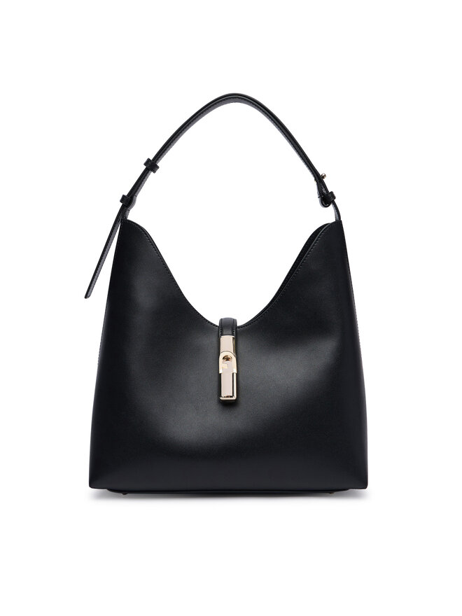 Furla Handtasche Furla Goccia M WB01499 BX3104 CN O6000 Schwarz