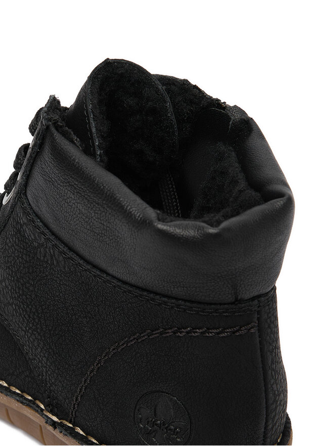Rieker Schnürschuhe Rieker 73303-00 Schwarz
