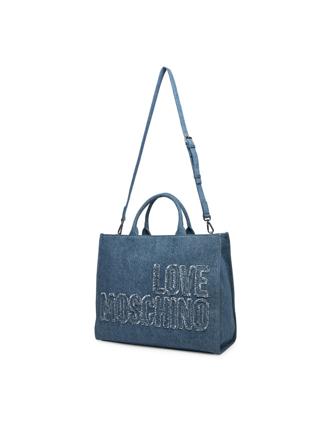 LOVE MOSCHINO Torebka LOVE MOSCHINO JC4242PP0MKM0750 Niebieski
