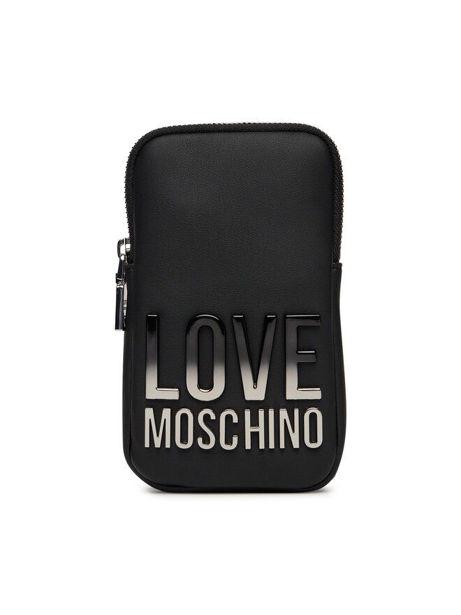 LOVE MOSCHINO Telefontartó táska LOVE MOSCHINO JC5729PP0MKD000B Fekete