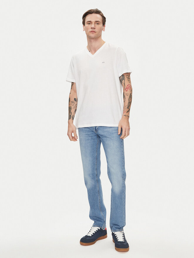 Gap Gap Marškinėliai 753771-00 Balta Regular Fit