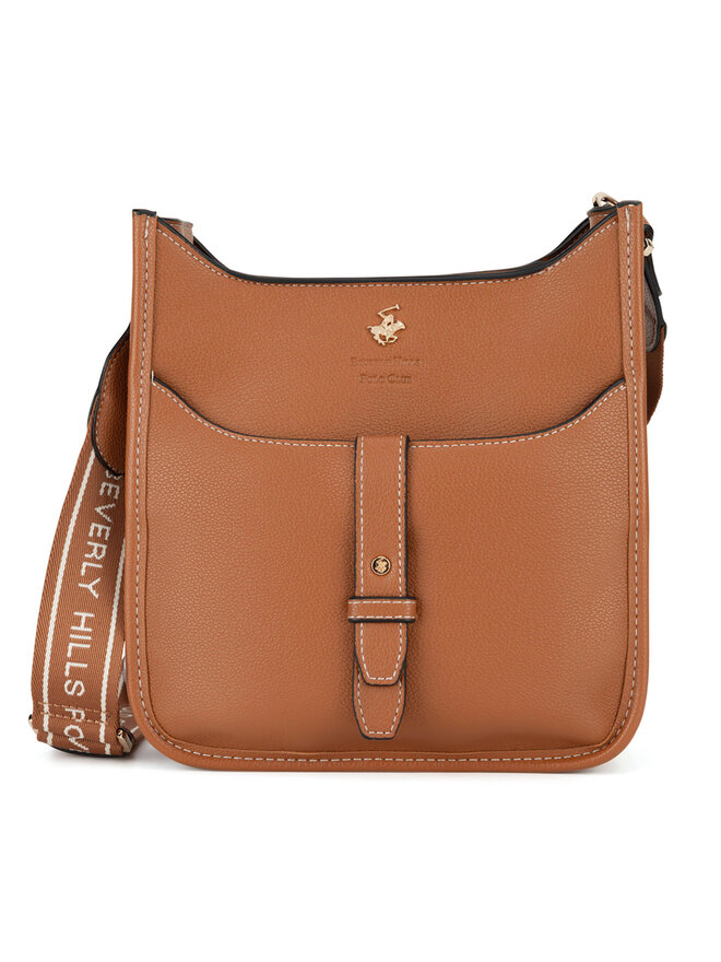 Beverly Hills Polo Club Torebka Beverly Hills Polo Club BHPC-C-016-07 Brązowy