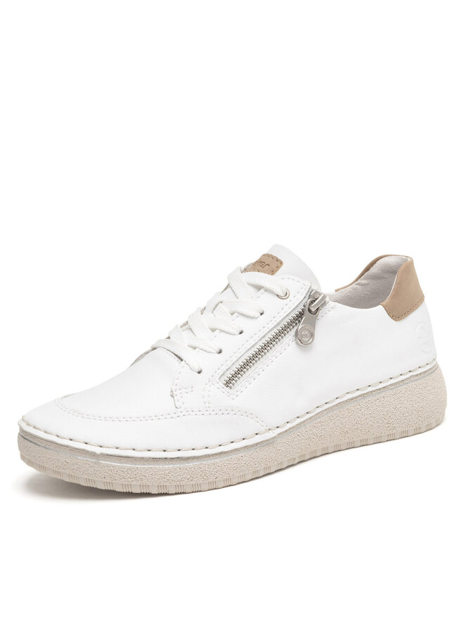 Rieker Sneakers Rieker 50905-80 Alb