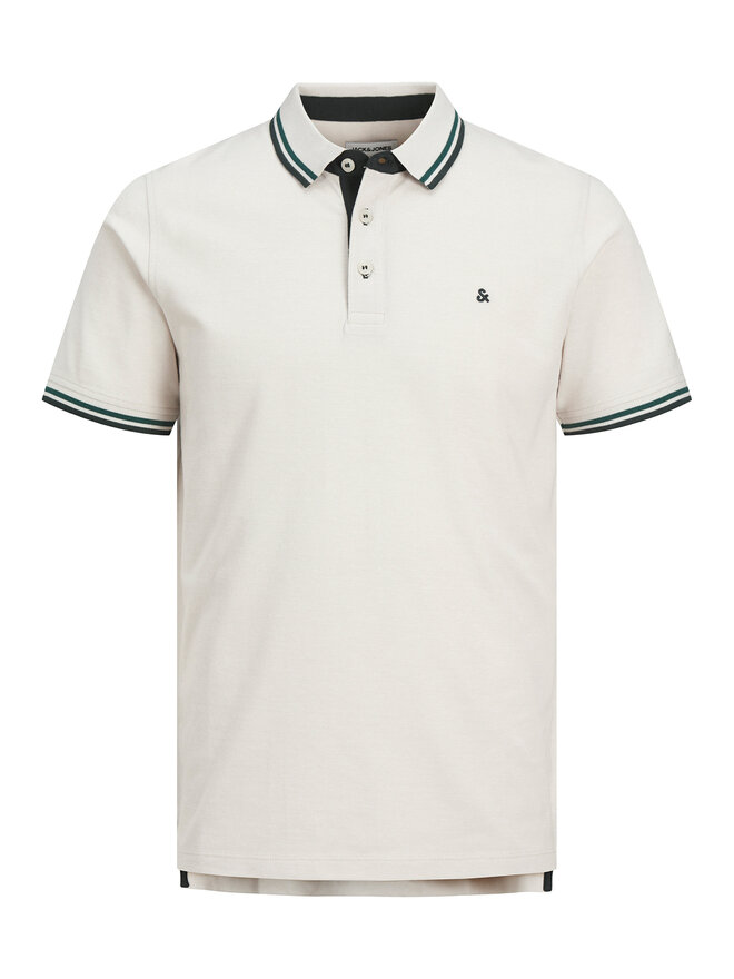 Jack&Jones Jack&Jones Polo Paulos 12136668 Μπεζ Slim Fit