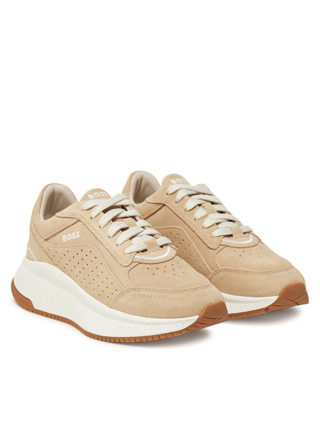 BOSS Sneakersy BOSS Ttnmevo 50536421 Beżowy