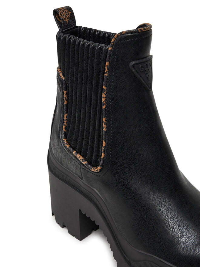Guess Bokacsizma Guess Yvetten FLFYTT ELE10 Fekete