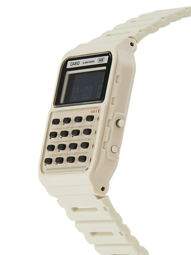 Casio Zegarek Casio Vintage CA-53WB-8BEF Écru