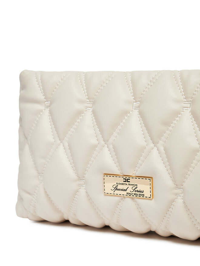 Elisabetta Franchi Torebka Elisabetta Franchi BS-62A-47E2 Écru