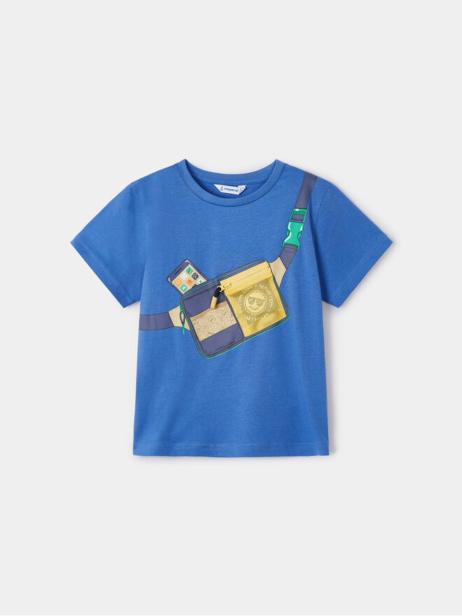 Mayoral Mayoral T-Shirt 3018 Blau Regular Fit