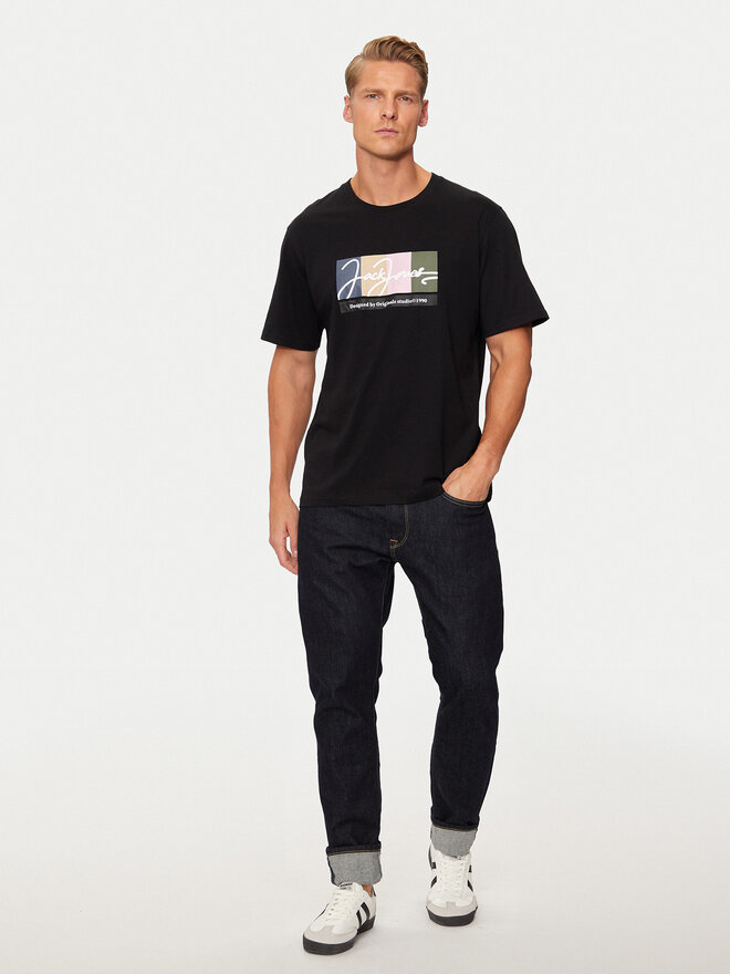 Jack&Jones Jack&Jones 3 db póló Portland 12271616 Színes Relaxed Fit