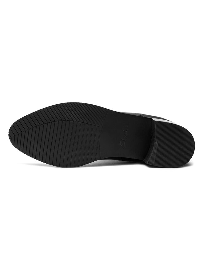 Muszkieterki Clarks Poise Orla 261360104 Czarny eobuwie .pl