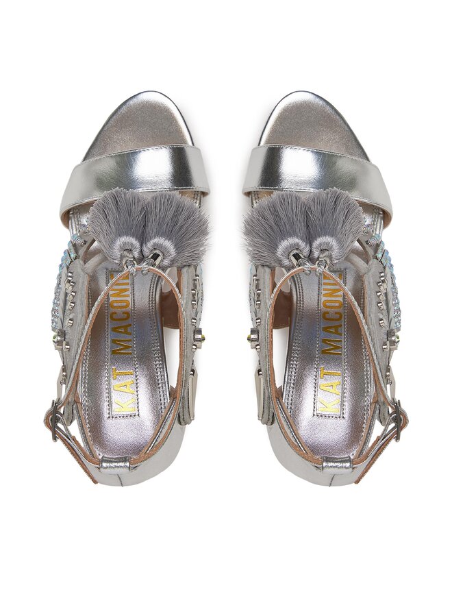 aya✧︎* Sandały Kat Maconie Aya Srebrny | eobuwie.com.pl