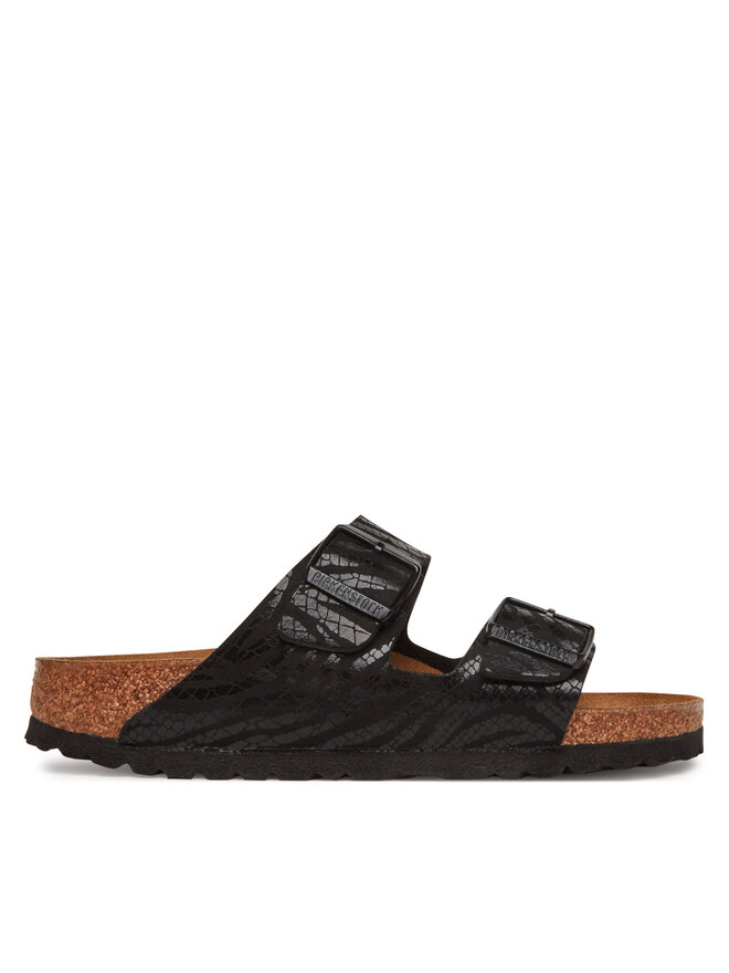 Birkenstock Nazouváky Birkenstock Arizona zebra 1029560 Černá