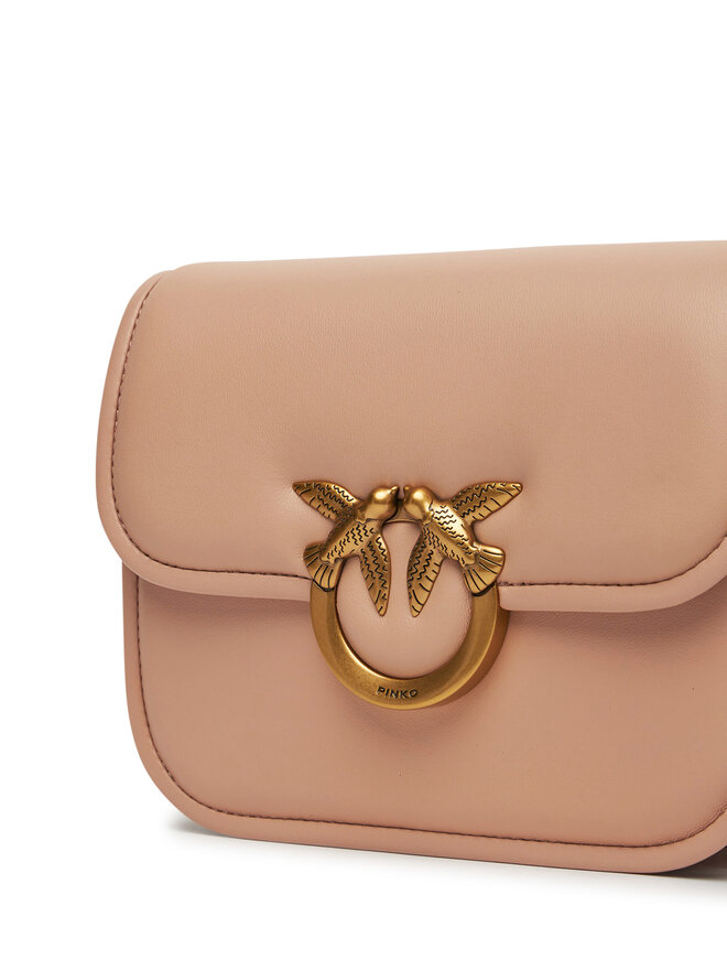 PINKO Rankinė PINKO Love Box Bag Fl Mini PE 25 PLTT 104297 A26L Rožinė