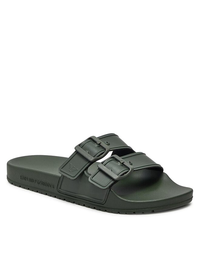 Emporio Armani Şlapi Emporio Armani XVPS09 XN998 S132 Kaki