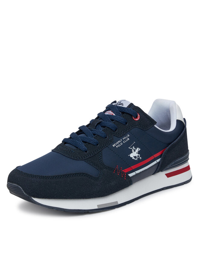 Beverly Hills Polo Club Sneakersy Beverly Hills Polo Club V5-6414 Granatowy