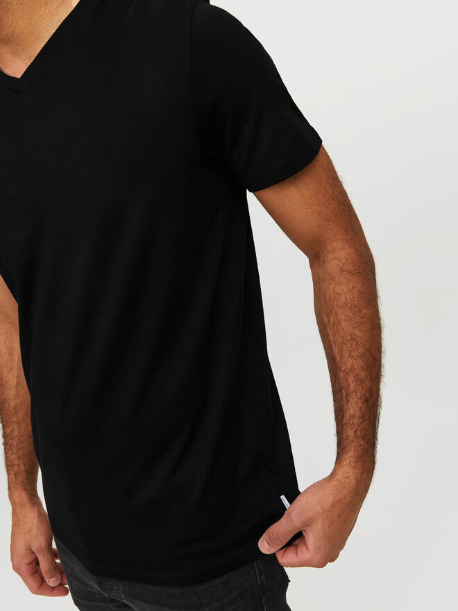 Jack&Jones Jack&Jones T-Shirt Basic 12156102 Μαύρο Standard Fit
