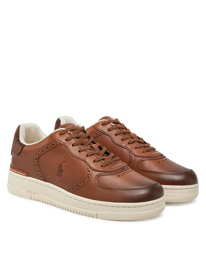 Polo Ralph Lauren Снікерcи Polo Ralph Lauren Masters Court 809960990002 Коричневий