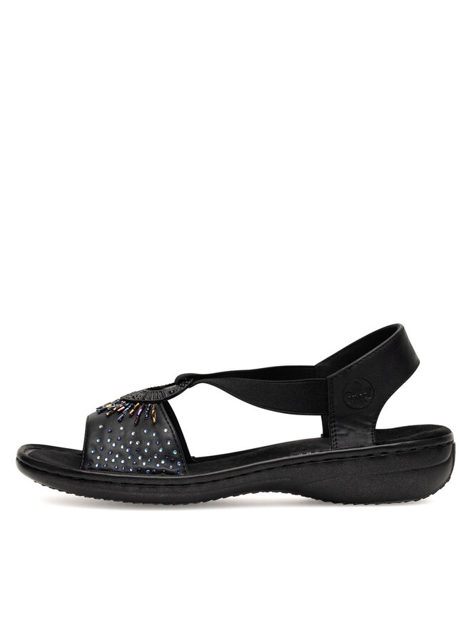 Rieker Sandalen Rieker 60880-00 Schwarz