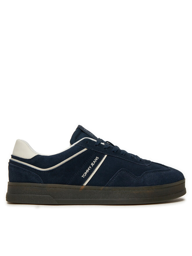 Tommy Jeans Sneakersy Tommy Jeans The Greenwich Suede EM0EM01516 Granatowy