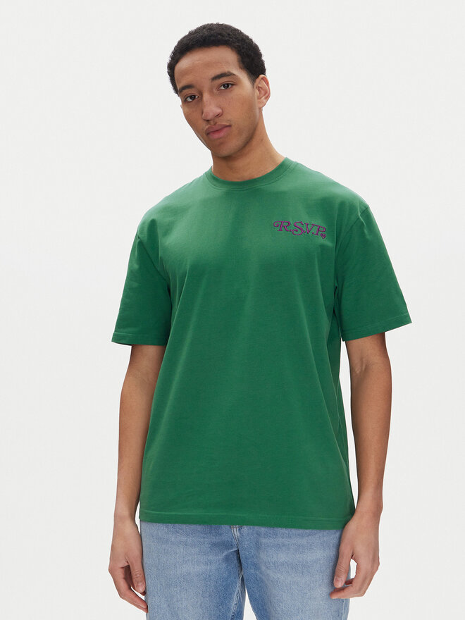 Fila Fila T-Shirt Lengeweg FAM0907 Grün Regular Fit