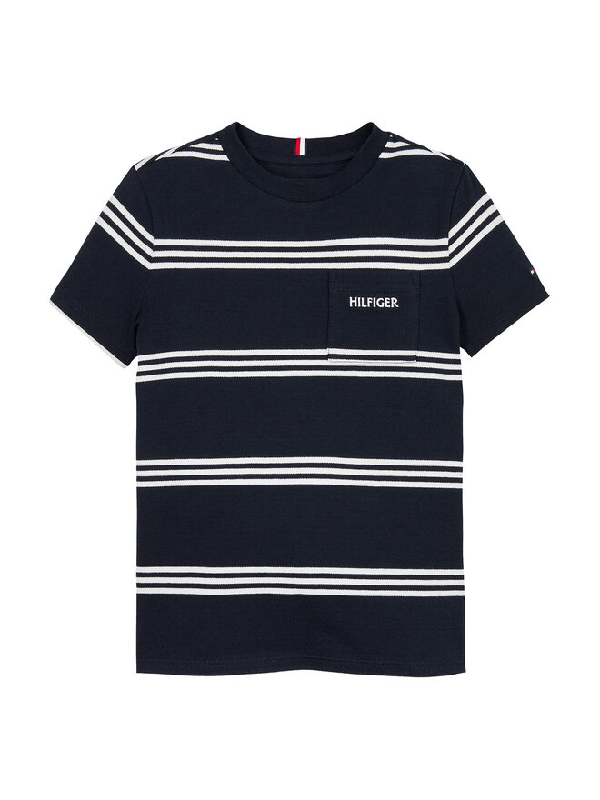 Tommy Hilfiger Tommy Hilfiger Marškinėliai KB0KB09534 Tamsiai mėlyna Regular Fit