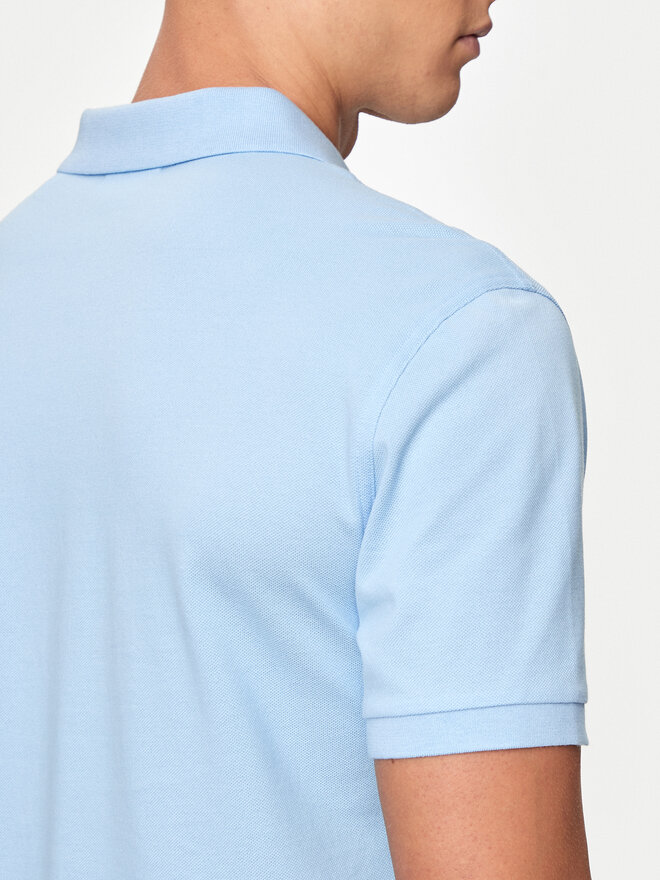 Gant Gant Polo marškinėliai Shield 2220 Mėlyna Slim Fit