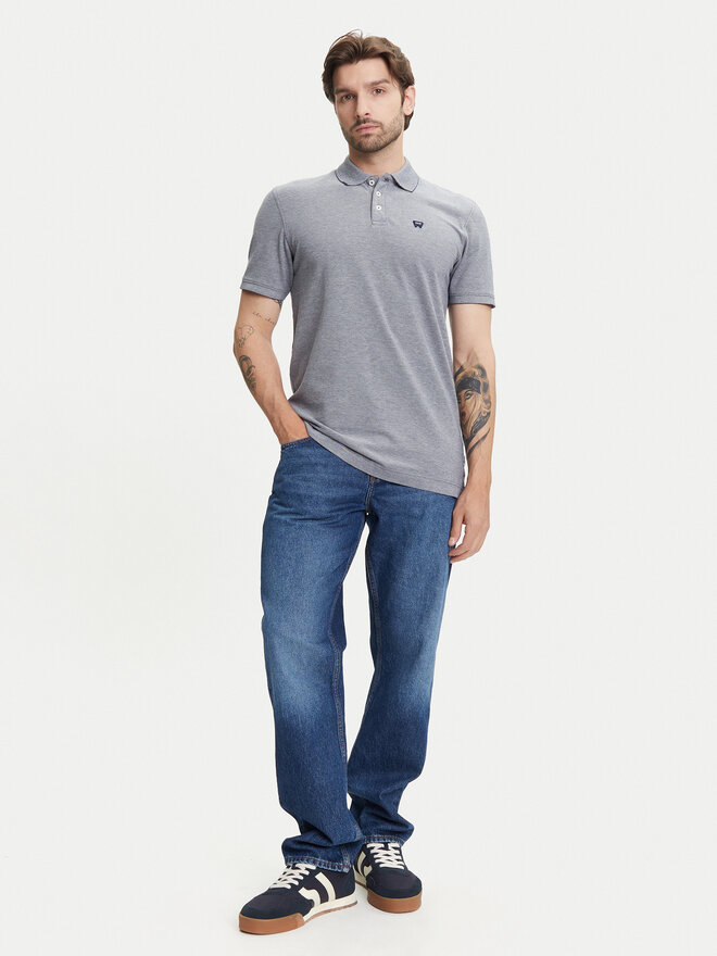Wrangler Wrangler Polo 112352280 Λευκό Regular Fit