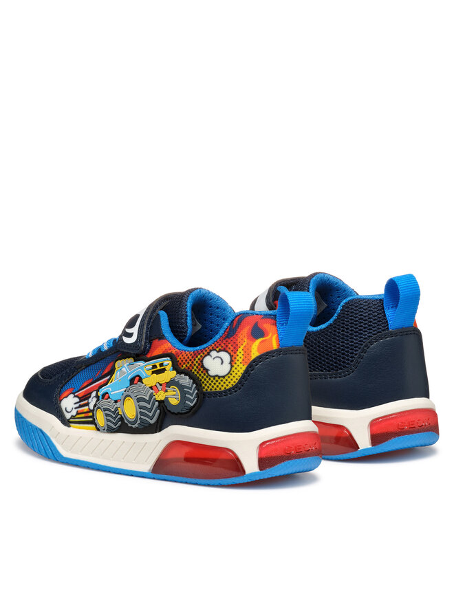 Geox Sneakersy Geox J Inek J559CE 01454 C0693 M Tmavomodrá