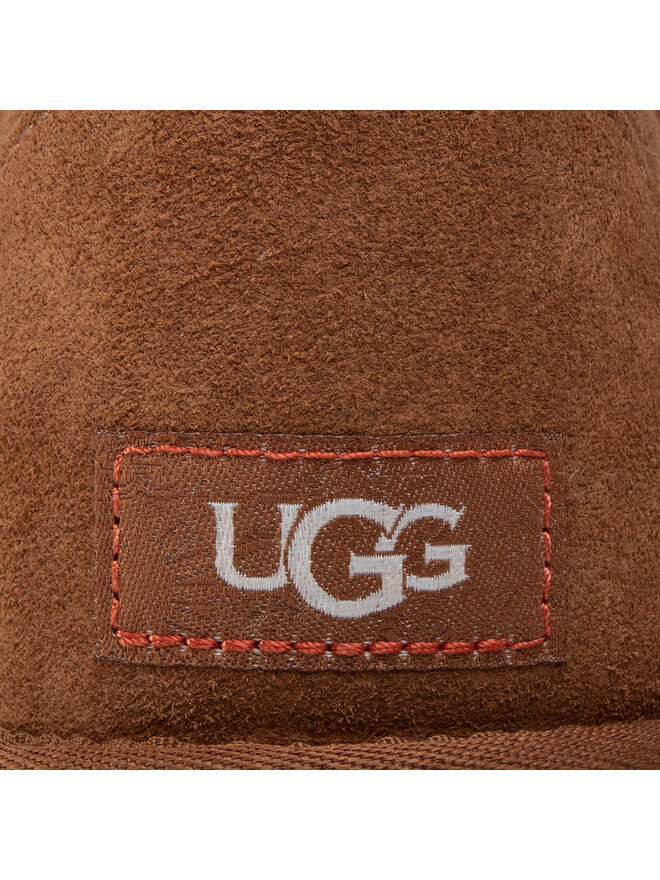 Ugg Snehule Ugg W Classic Mini II Graphic Logo 1110083 Hnedá