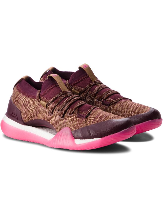 Laufschuhe adidas PureBoost X Trainer 3.0 DA8968 Dunkelrot eschuhe