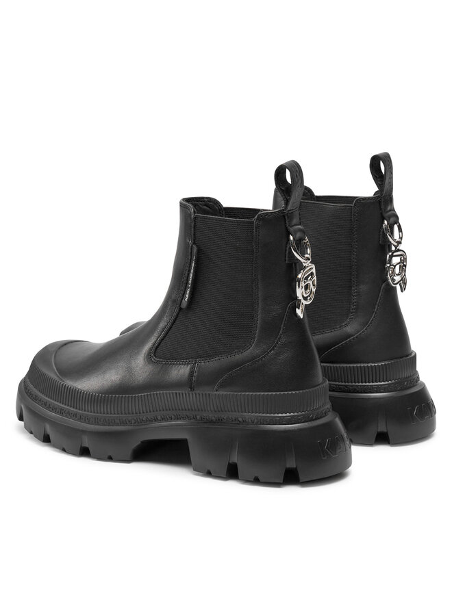 KARL LAGERFELD Боти тип челси KARL LAGERFELD KL43534 Черен