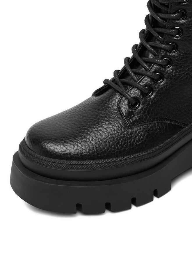 DeeZee Schnürschuhe DeeZee 60063-12 Schwarz