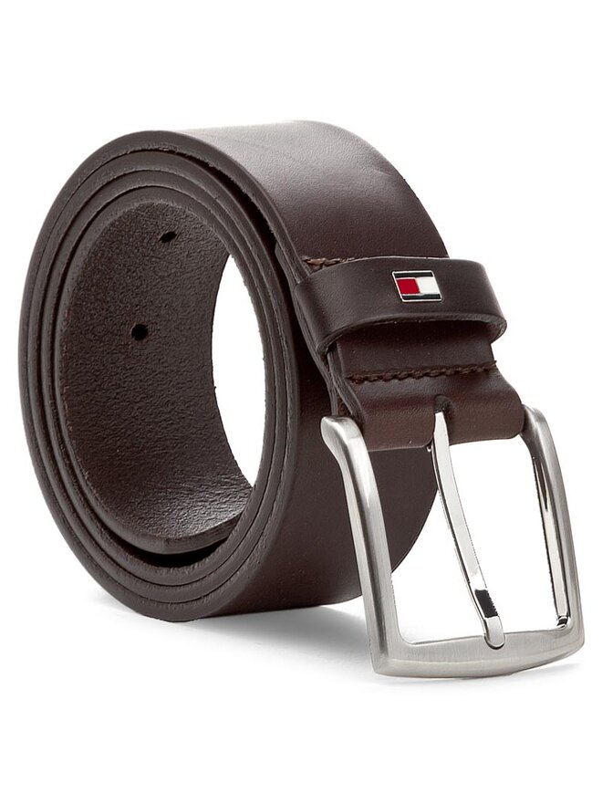 Tommy Hilfiger Vīriešu josta Tommy Hilfiger New Denton Belt 4.0 E367863162 Brūns